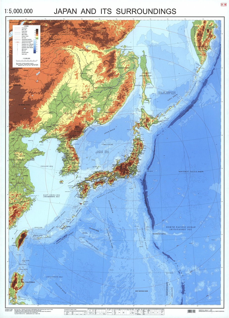 日本全体図