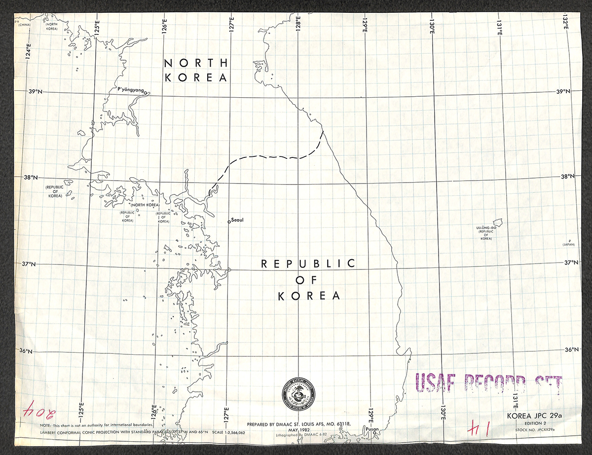 （Jet Pilotage Charts） KOREA JPC 29a EDITION 2